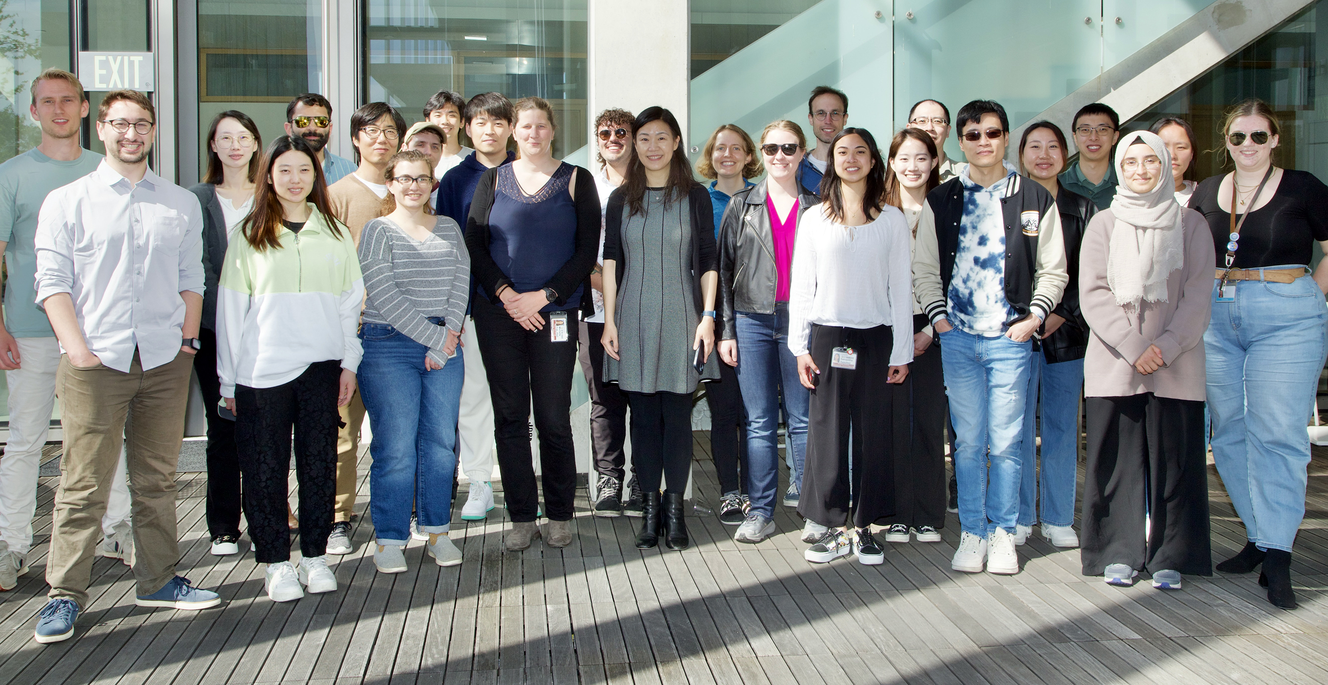 Group photo of the Jin Zhang Lab